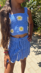 Daisy Bloom Crochet Set