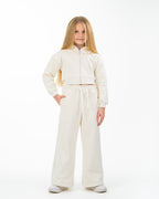 Girls Off white Set
