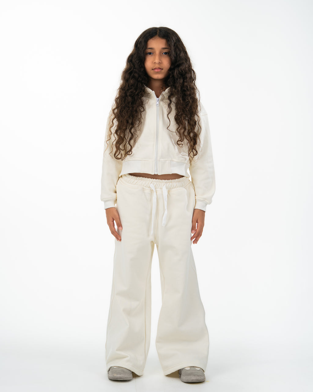 Girls Off white Set
