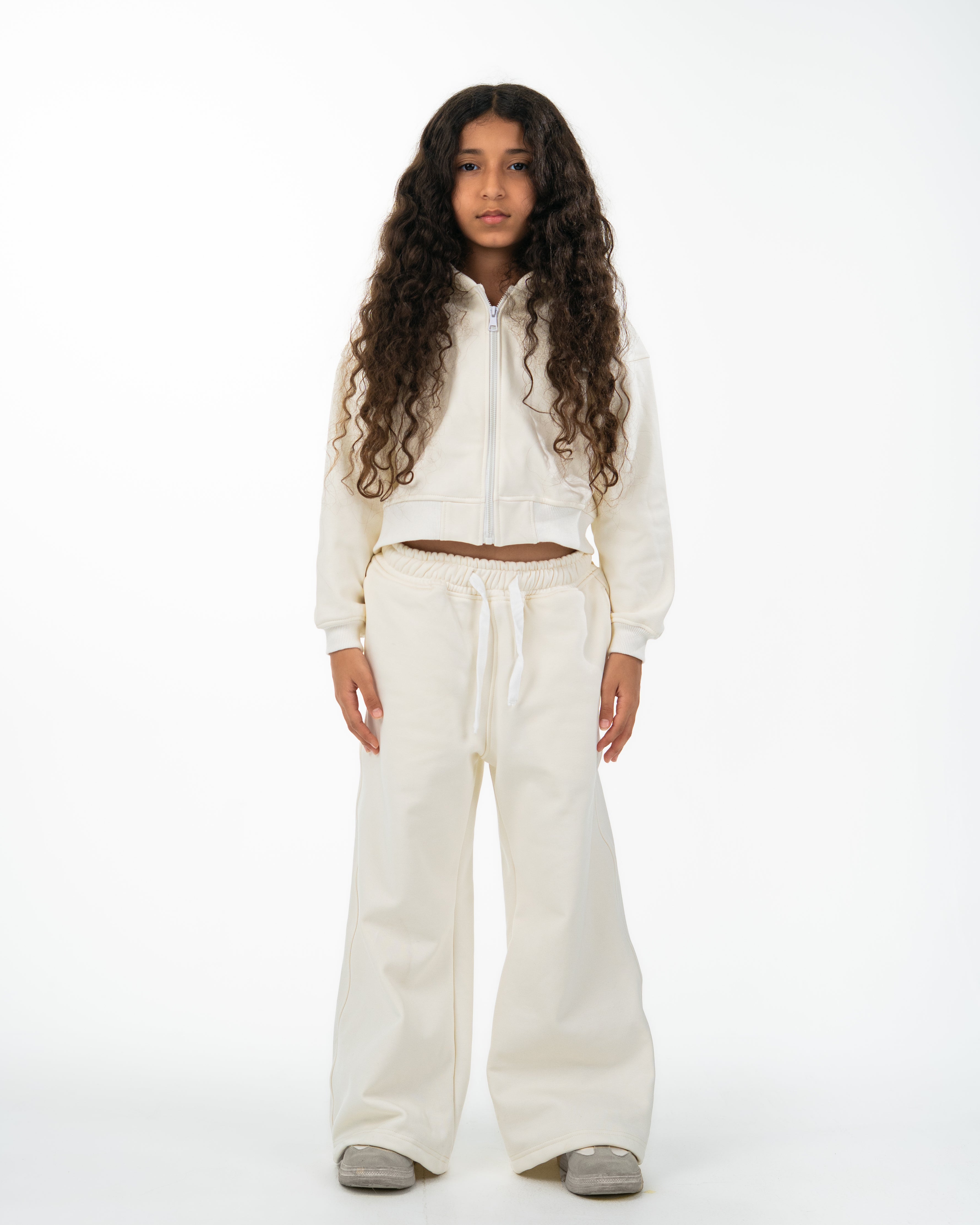 Girls Off white Set
