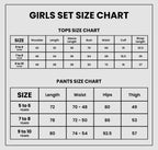 Girls Off white Set